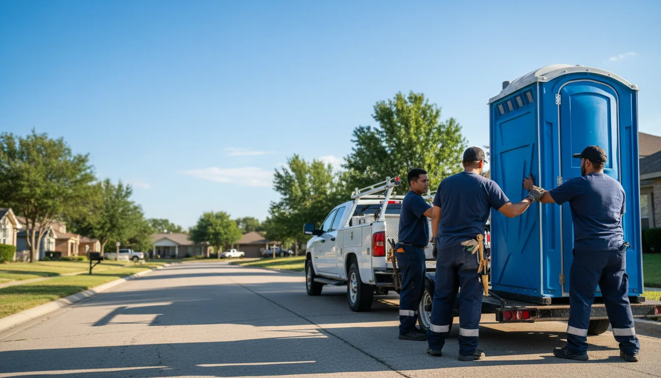 Portable Toilet Rental in Flag Pond, TN near me